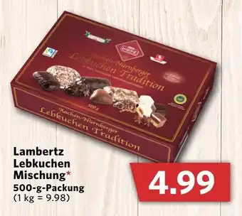 Combi Lambertz Lebkuchen Mischung 500g Angebot