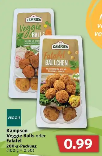 Combi Kampsen Veggie Balls oder Falafel 200g Angebot