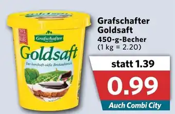 Combi Grafschafter Goldsaft 450g Becher Angebot