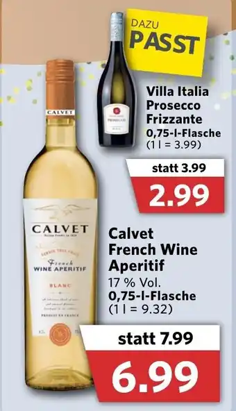 Combi Calvet French Wine Aperitif 0,75L Angebot