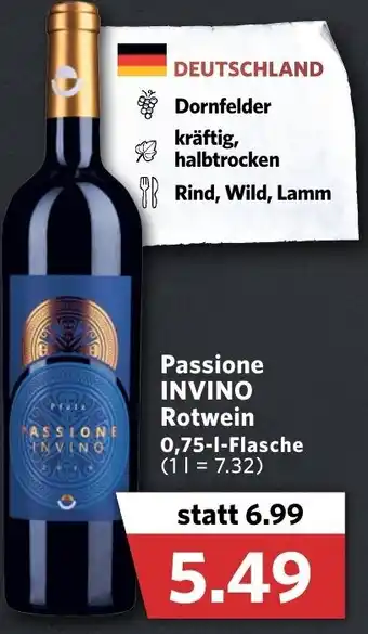 Combi Passione Invino Rotwein 0,75L Angebot