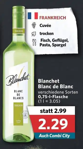 Combi Blanchet Blanc de Blanc 0,75L Angebot