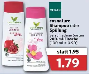 Combi Cosnature Shampoo oder Spülung 200ml Angebot