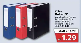 Combi Coleo Ordner PP Angebot