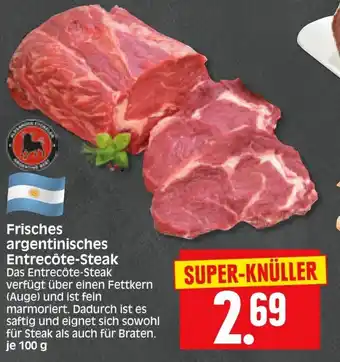 Edeka Herkules Frisches Argentinisches Entrecôte Steak 100g Angebot