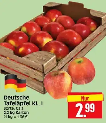 Edeka Herkules Deutsche Tafeläpfel 2,2kg Angebot