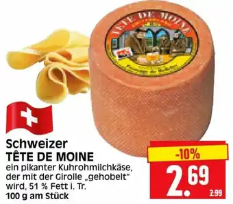 Edeka Herkules Schweizer Tête De Moine 100g Angebot