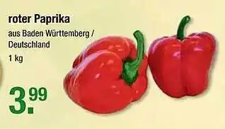 V Markt Roter Paprika 1kg Angebot