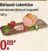 V Markt Bärlauch Leberkäse 100g Angebot