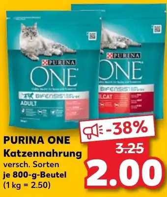 Kaufland Purina One Katzennahrung 800g Beutel Angebot