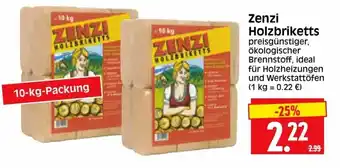 Edeka Herkules Zenzi Holzbriketts Angebot