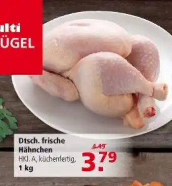 Multi Markt Dtsch. Frische Hähnchen 1kg Angebot