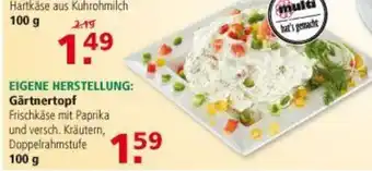 Multi Markt Gärtnertopf 100g Angebot