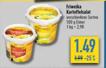 diska Friweika Kartoffelsalat 500 g Eimer Angebot