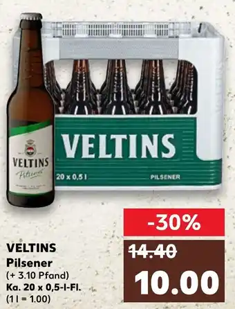 Kaufland Veltins Pilsener 20x0,5L Angebot