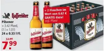 Multi Markt Halleröder Pilsener 24x0,33L Angebot