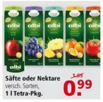 Multi Markt Albi Säfte oder Nektare 1L Angebot