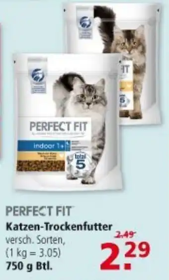 Multi Markt Perfect Fit Katzen Trockenfutter 750g Beutel Angebot