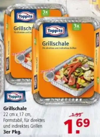 Multi Markt Toppits Grillschale Angebot