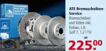 Multi Markt ATE Bremsscheiben Service Angebot