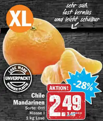 Hit Chile Mandarinen 1kg Angebot