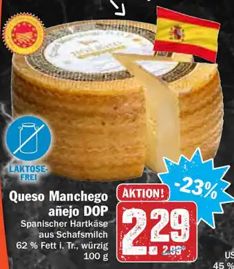 HIT Ullrich Queso Manchego añejo DOP 100g Angebot