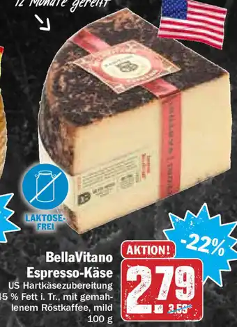 HIT Ullrich BellaVitano Espresso Käse 100g Angebot