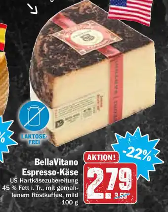 Hit BellaVitano Espresso Käse 100g Angebot