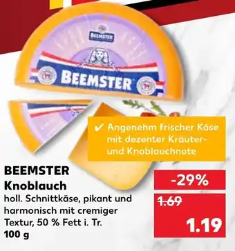 Kaufland Beemster Knoblauch 100g Angebot