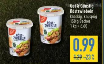 diska Gut & Günstig Röstzwiebeln knackig, knusprig 150 g Angebot