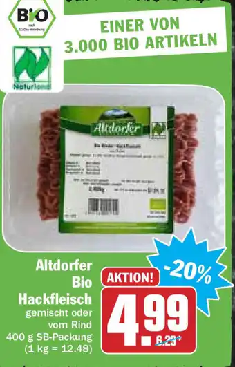 Hit Altdorfer Bio Hackfleisch 400g Angebot