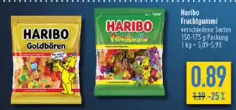 diska Haribo Fruchtgummi verschiedene Sorten 150-175 g Angebot