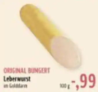 BUNGERT Leberwurst 100g Angebot