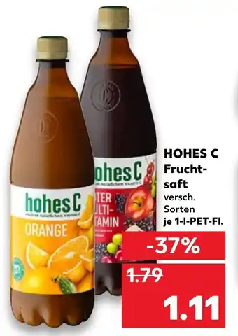 Kaufland Hohes C Fruchtsaft 1L Angebot