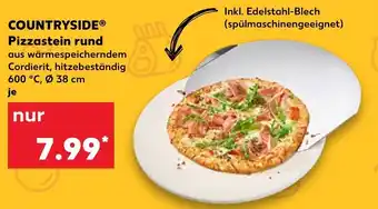 Kaufland Countryside Pizzastein rund Angebot