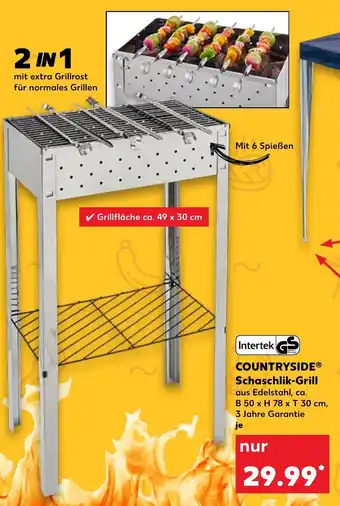 Kaufland Countryside Schaschlik Grill Angebot