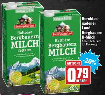 Hit Berchtesgadener Land Bergbauern H-Milch 1L Angebot