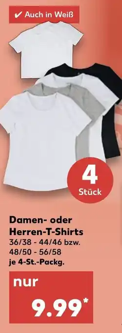 Kaufland Damen oder Herren T-Shirts Angebot