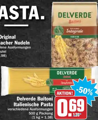 Hit Delverde Buitoni Italienische Pasta 500g Angebot