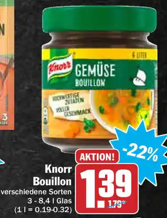 Hit Knorr Bouillon 3-8,4L Angebot