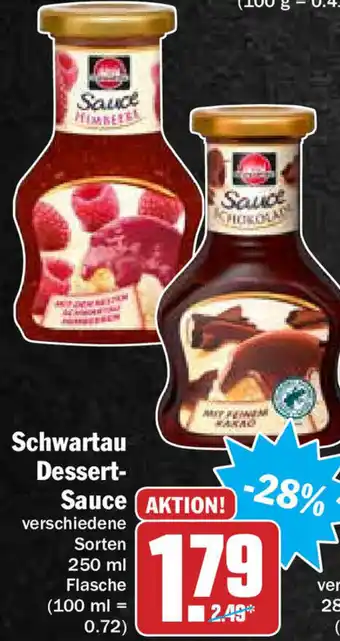 Hit Schwartau Dessert Sauce 250ml Angebot