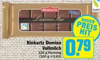 HIT Ullrich Kinkartz Domino Vollmilch 125g Angebot