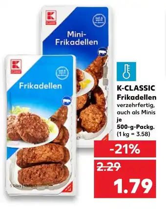 Kaufland K Classic Frikadellen 500g Angebot