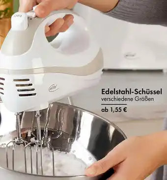 TEDi Elta Edelstahl-Schüssel Angebot