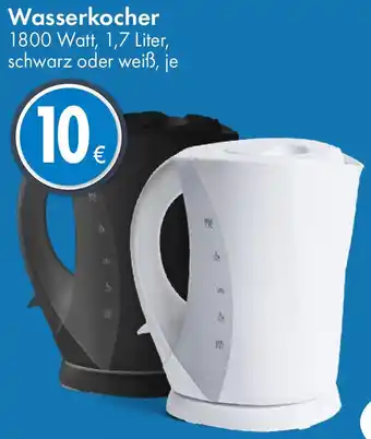 TEDi Elta Wasserkocher 1800 Watt Angebot