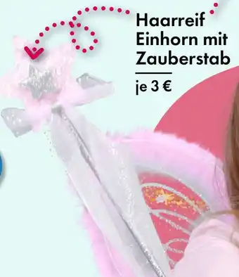 TEDi Haarreif Einhorn mit Zauberstab Angebot