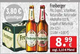 Getränke Quelle Freiberger 20x0,5L Angebot