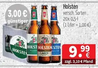 Getränke Quelle Holsten 20x0,5L Angebot