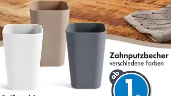 TEDi Zahnputzbecher Angebot