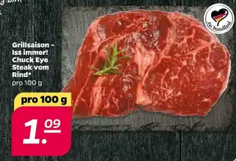 NETTO Grillsaison – iss immer! chuck eye steak vom rind Angebot